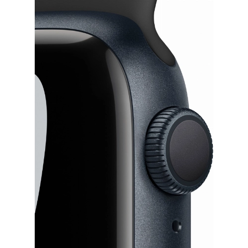 Умные часы Apple Watch Series 7 45 мм Aluminium Case with NIKE, темная ночь